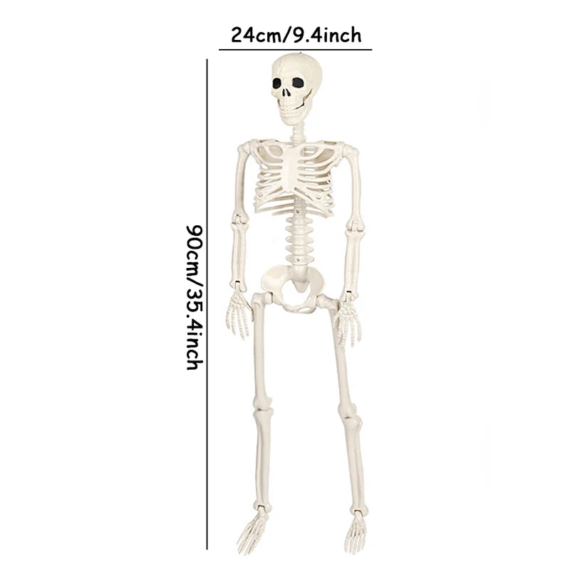 Movable Skeleton Haunted House Decoration