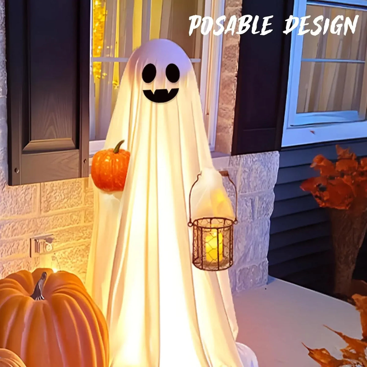 Life-Size Halloween Ghost Decoration