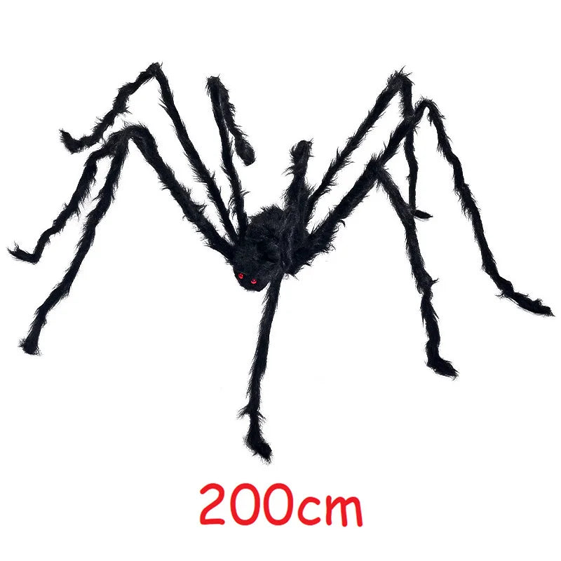 Giant Plush Spider – Halloween Outdoor Decoration