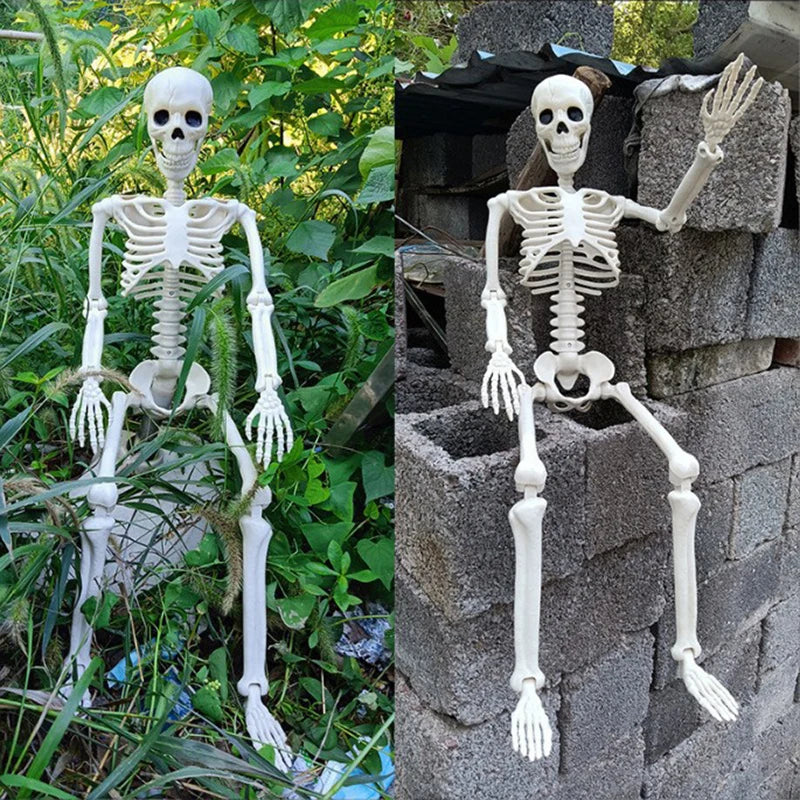 Movable Skeleton Haunted House Decoration