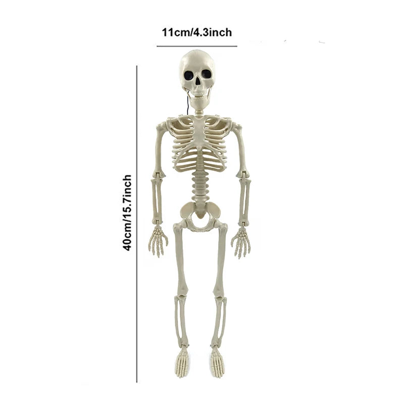 Movable Skeleton Haunted House Decoration
