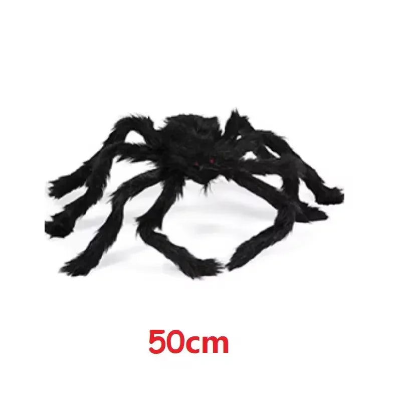 Giant Plush Spider – Halloween Outdoor Decoration