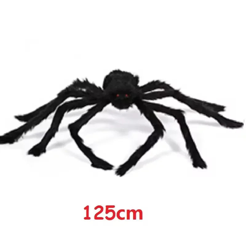 Giant Plush Spider – Halloween Outdoor Decoration