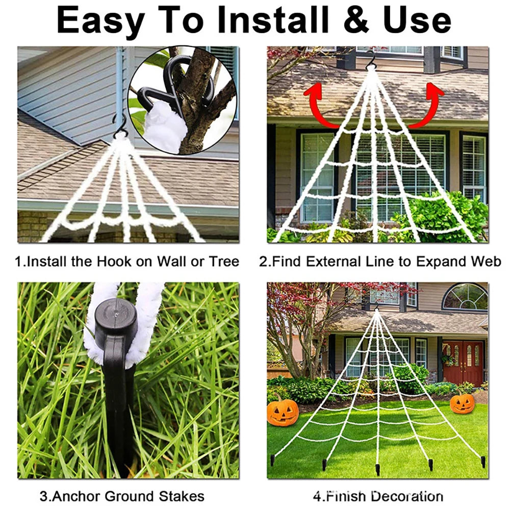 Giant Spider Web – 5M