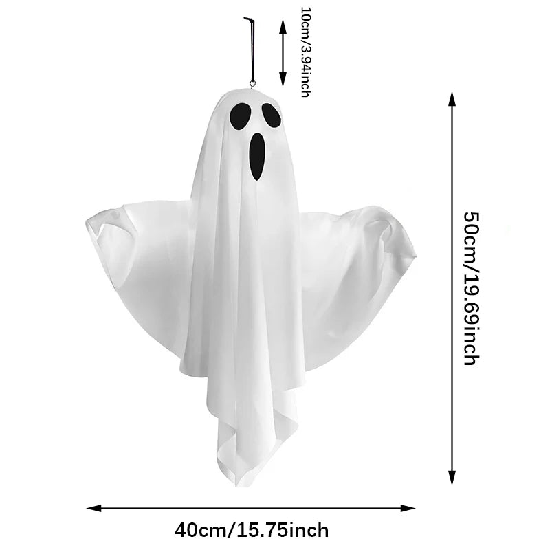 Hanging LED Ghost Decoration