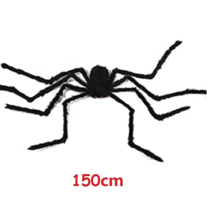Giant Plush Spider – Halloween Outdoor Decoration