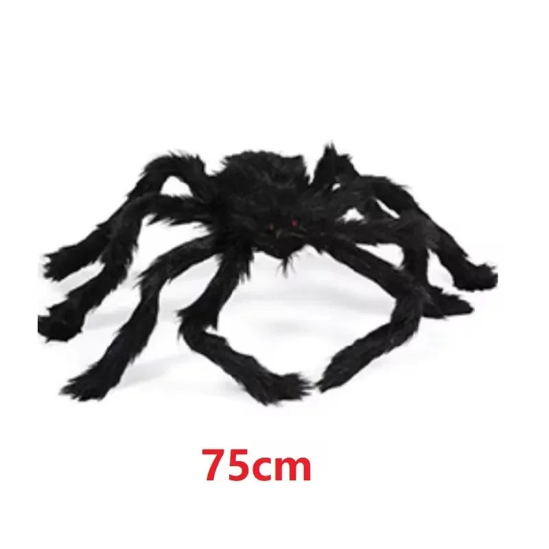 Giant Plush Spider – Halloween Outdoor Decoration