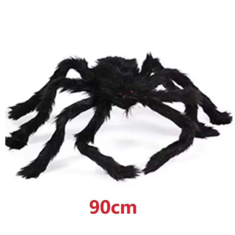 Giant Plush Spider – Halloween Outdoor Decoration
