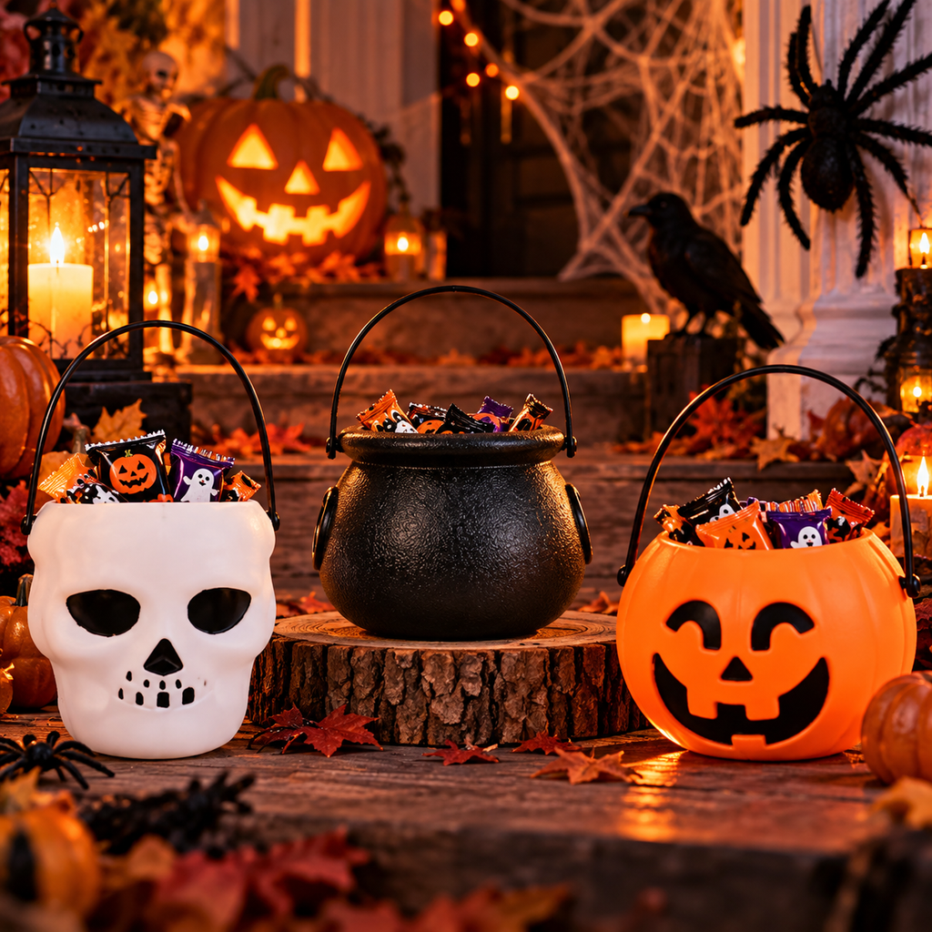 Witch’s Cauldron – Halloween Candy Bucket